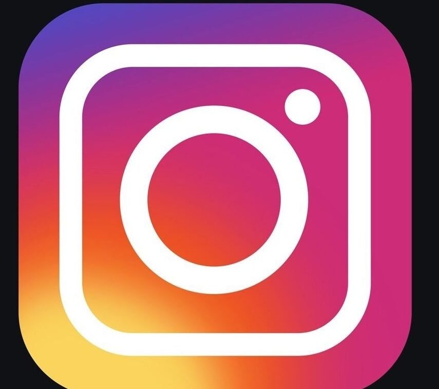 Instagram Logo Black Background | Free Design Templates within ...